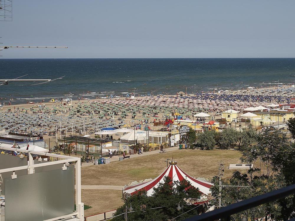 Hotel Telstar Rimini Exterior foto